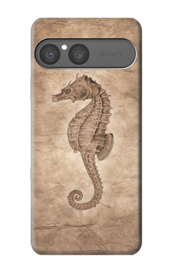 S3214 Seahorse Skeleton Fossil Case For Sony Xperia 10 VII