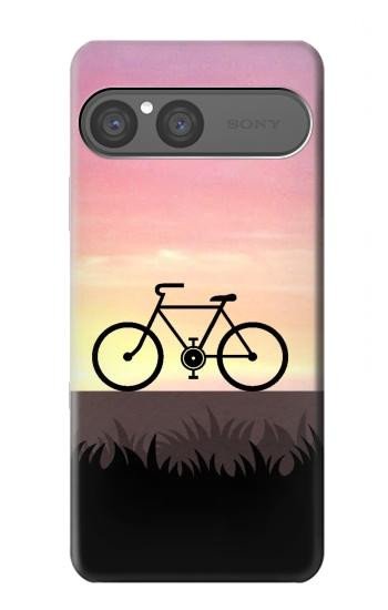 S3252 Bicycle Sunset Case For Sony Xperia 10 VII