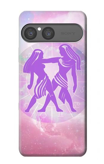 S3259 Zodiac Gemini Case For Sony Xperia 10 VII, 10 VIII