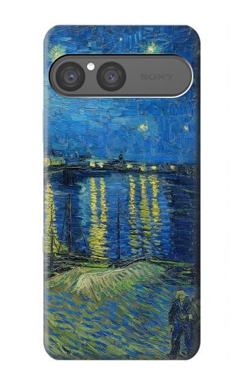 S3336 Van Gogh Starry Night Over the Rhone Case For Sony Xperia 10 VII