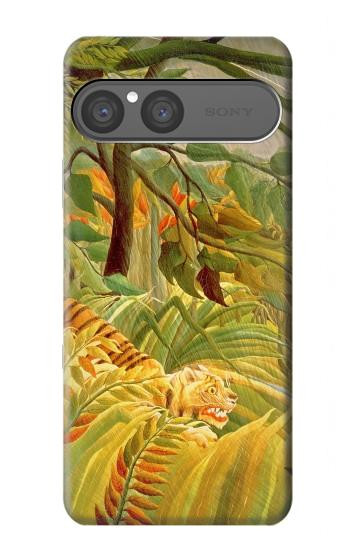 S3344 Henri Rousseau Tiger in a Tropical Storm Case For Sony Xperia 10 VII