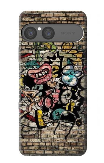 S3394 Graffiti Wall Case For Sony Xperia 10 VII