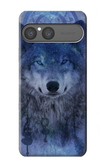 S3410 Wolf Dream Catcher Case For Sony Xperia 10 VII, 10 VIII