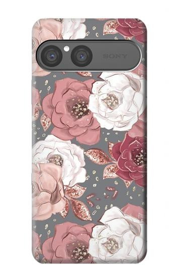 S3716 Rose Floral Pattern Case For Sony Xperia 10 VII