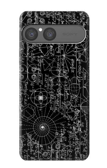 S3808 Mathematics Blackboard Case For Sony Xperia 10 VII, 10 VIII