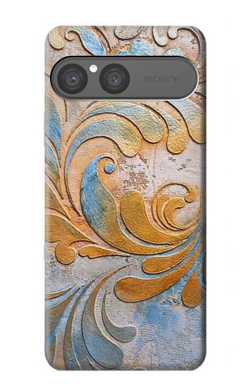 S3875 Canvas Vintage Rugs Case For Sony Xperia 10 VII, 10 VIII