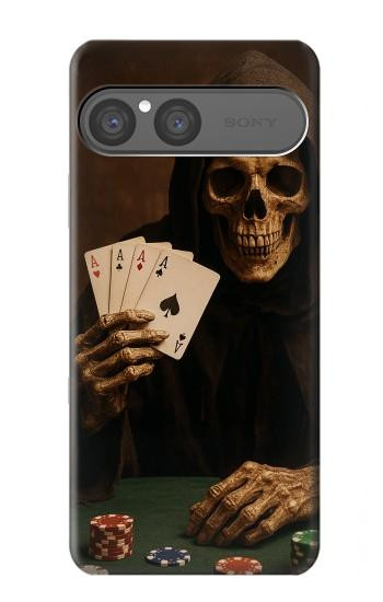 S3994 Grim Reaper Poker Win Case For Sony Xperia 10 VII