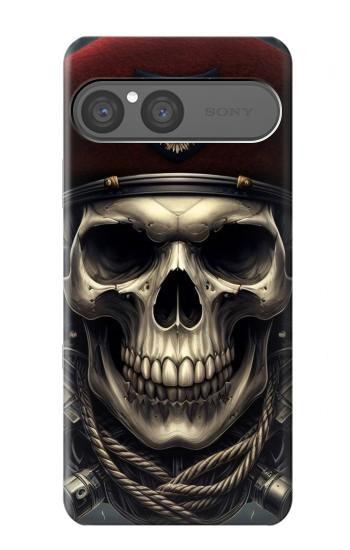 S4014 Skull Soldier Army Case For Sony Xperia 10 VII, 10 VIII