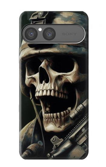 S4017 Skull Soldier Case For Sony Xperia 10 VII