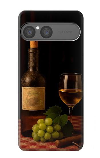 S4041 Old Vines Wine Case For Sony Xperia 10 VII, 10 VIII