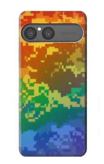 S4047 LGBTQ Camouflage Case For Sony Xperia 10 VII, 10 VIII