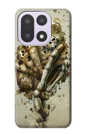 S0550 Skull Card Poker Case For OnePlus 15