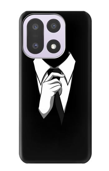 S1591 Anonymous Man in Black Suit Case For OnePlus 15