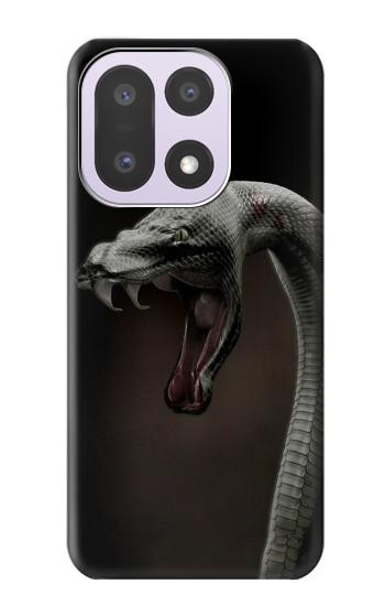 S1597 Black Mamba Snake Case For OnePlus 15