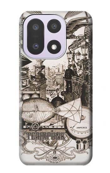 S1681 Steampunk Drawing Case For OnePlus 15