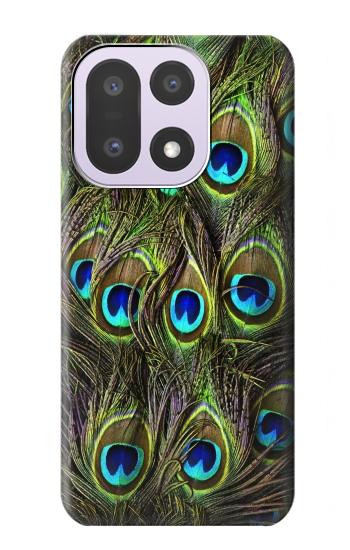 S1965 Peacock Feather Case For OnePlus 15