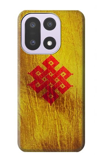 S2318 Eternal Knot Buddhist Spiritual Meditation Case For OnePlus 15