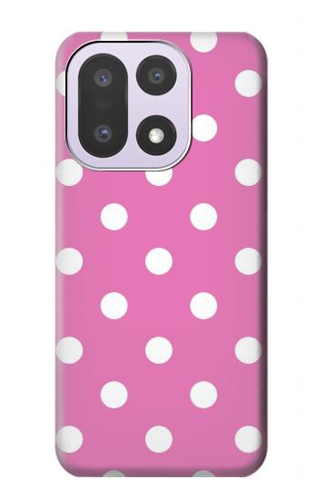 S2358 Pink Polka Dots Case For OnePlus 15