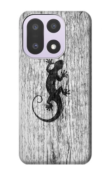 S2446 Gecko Wood Graphic Printed Case For OnePlus 15