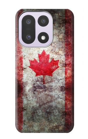 S2490 Canada Maple Leaf Flag Texture Case For OnePlus 15