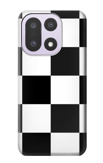 S2492 Black and White Check Case For OnePlus 15