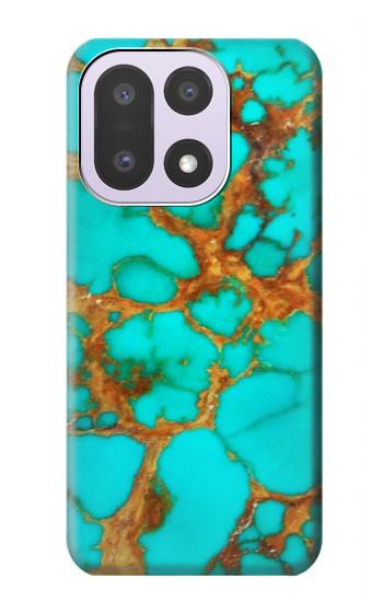 S2688 Aqua Copper Turquoise Gemstone Graphic Case For OnePlus 15