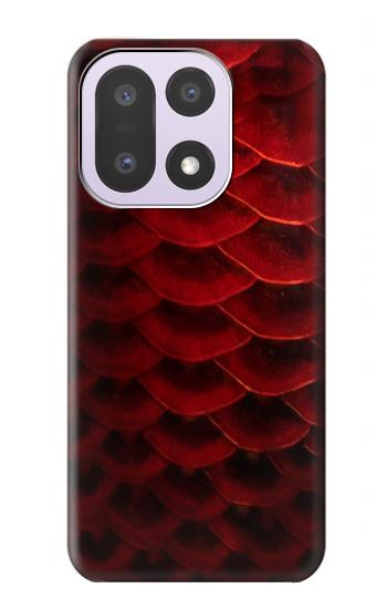 S2879 Red Arowana Fish Scale Case For OnePlus 15
