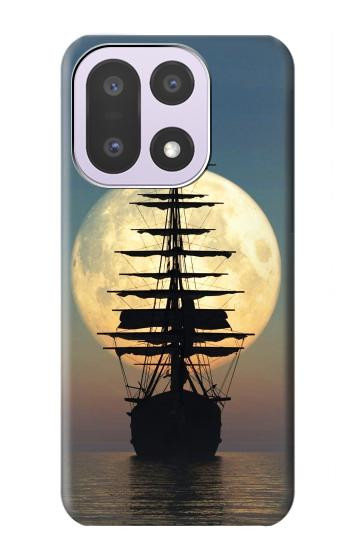 S2897 Pirate Ship Moon Night Case For OnePlus 15