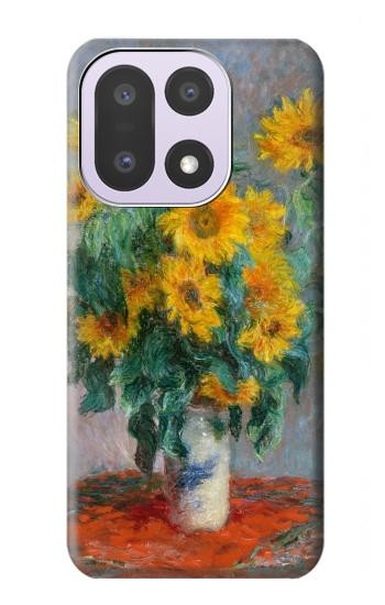 S2937 Claude Monet Bouquet of Sunflowers Case For OnePlus 15