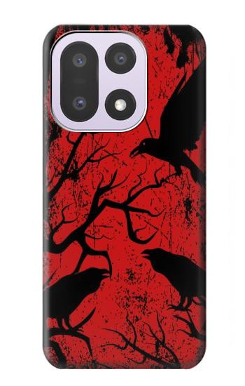 S3325 Crow Black Blood Tree Case For OnePlus 15
