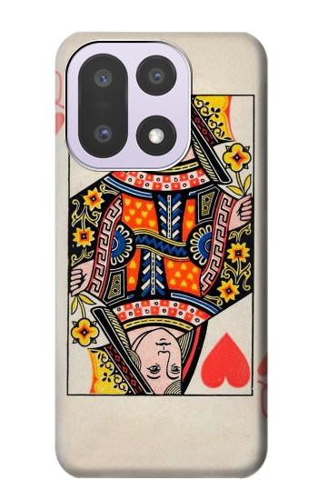S3429 Queen Hearts Card Case For OnePlus 15