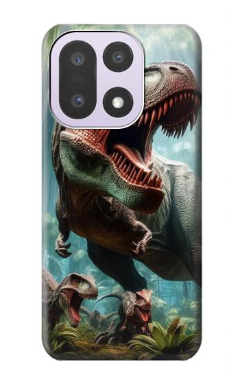 S4021 T-rex Dinosaur Jurassic Case For OnePlus 15