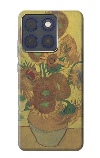 S0214 Van Gogh Vase Fifteen Sunflowers Case For Motorola Edge 70