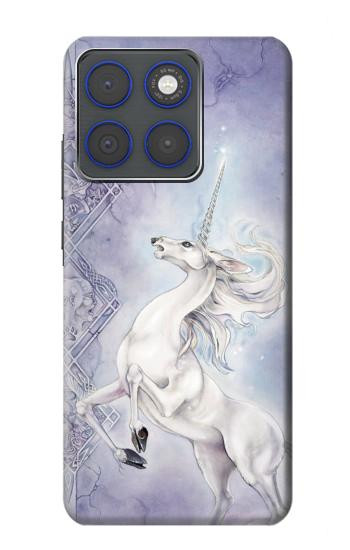 S1134 White Horse Unicorn Case For Motorola Edge 70