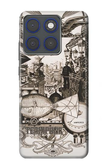 S1681 Steampunk Drawing Case For Motorola Edge 70