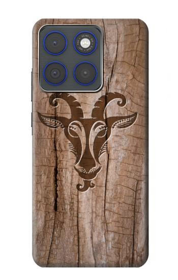 S2183 Goat Wood Graphic Printed Case For Motorola Edge 70