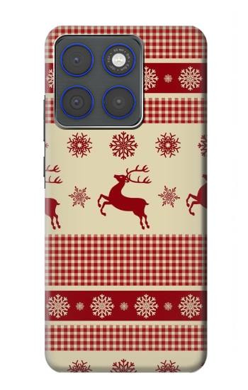 S2310 Christmas Snow Reindeers Case For Motorola Edge 70