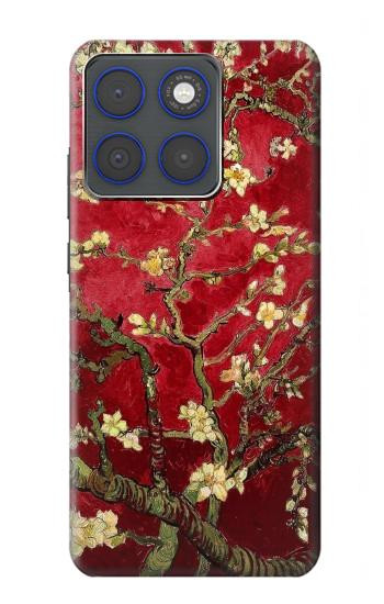 S2414 Red Blossoming Almond Tree Van Gogh Case For Motorola Edge 70