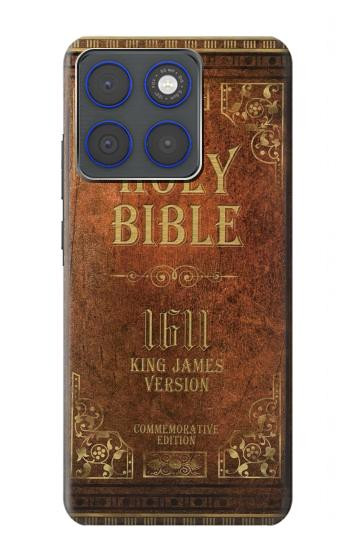 S2890 Holy Bible 1611 King James Version Case For Motorola Edge 70