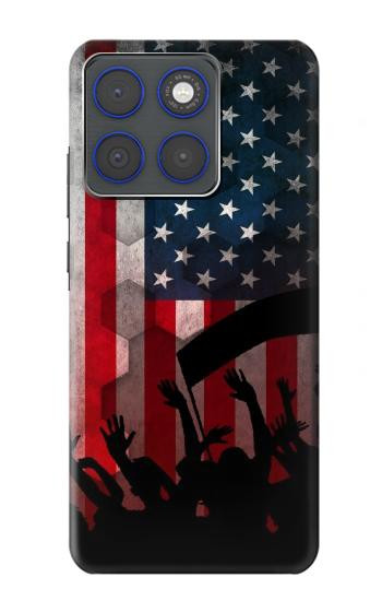S2989 USA America Soccer Case For Motorola Edge 70
