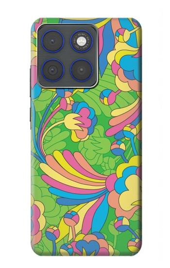 S3273 Flower Line Art Pattern Case For Motorola Edge 70