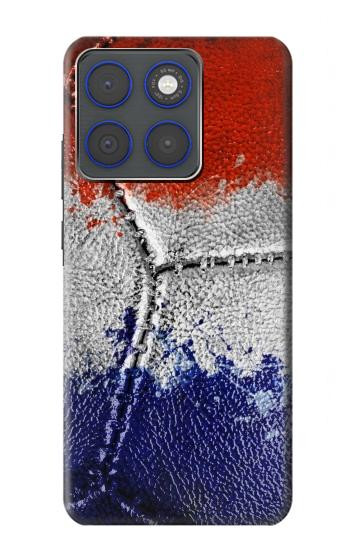 S3304 France Flag Vintage Football Graphic Case For Motorola Edge 70