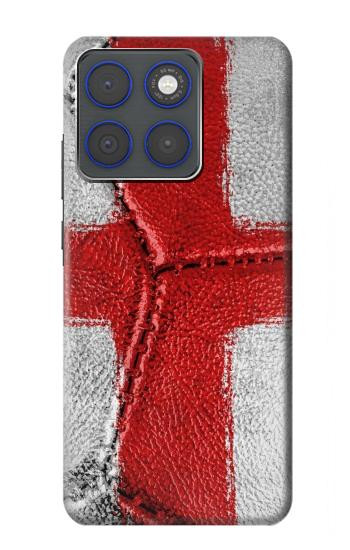 S3316 England Flag Vintage Football Graphic Case For Motorola Edge 70