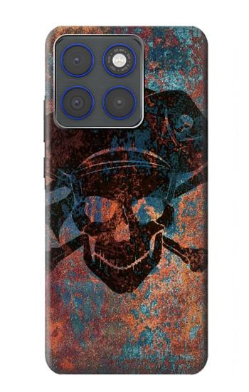 S3895 Pirate Skull Metal Case For Motorola Edge 70