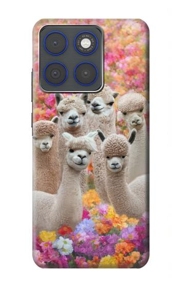 S3916 Alpaca Family Baby Alpaca Case For Motorola Edge 70