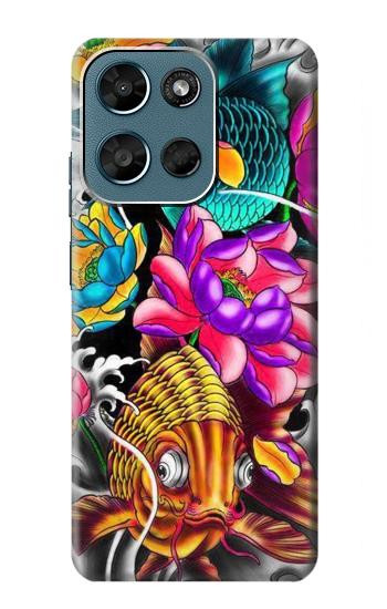 S1630 Fish Japanese Oriental Tattoo Case For Motorola Moto G (2026), G Play (2026)