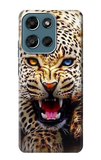 S1932 Blue Eyed Leopard Case For Motorola Moto G (2026), G Play (2026)