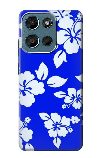 S2244 Hawaiian Hibiscus Blue Pattern Case For Motorola Moto G (2026), G Play (2026)