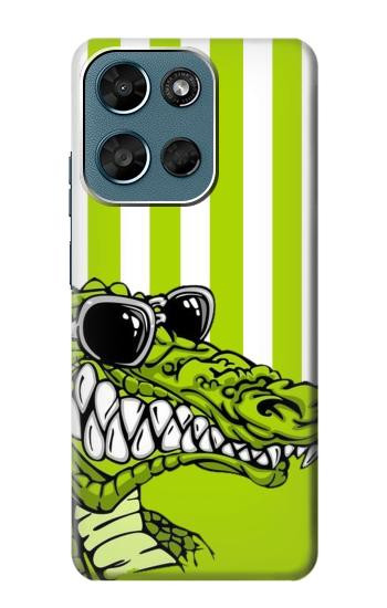 S2323 Funny Green Alligator Crocodile Case For Motorola Moto G (2026), G Play (2026)