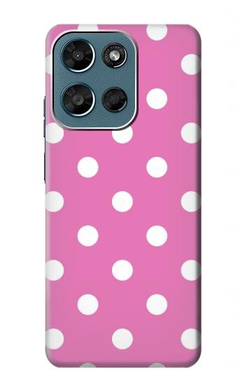 S2358 Pink Polka Dots Case For Motorola Moto G (2026), G Play (2026)
